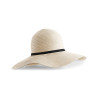 Hat - MOD. B740:Natural, 100% straw paper, sweatband, One Size